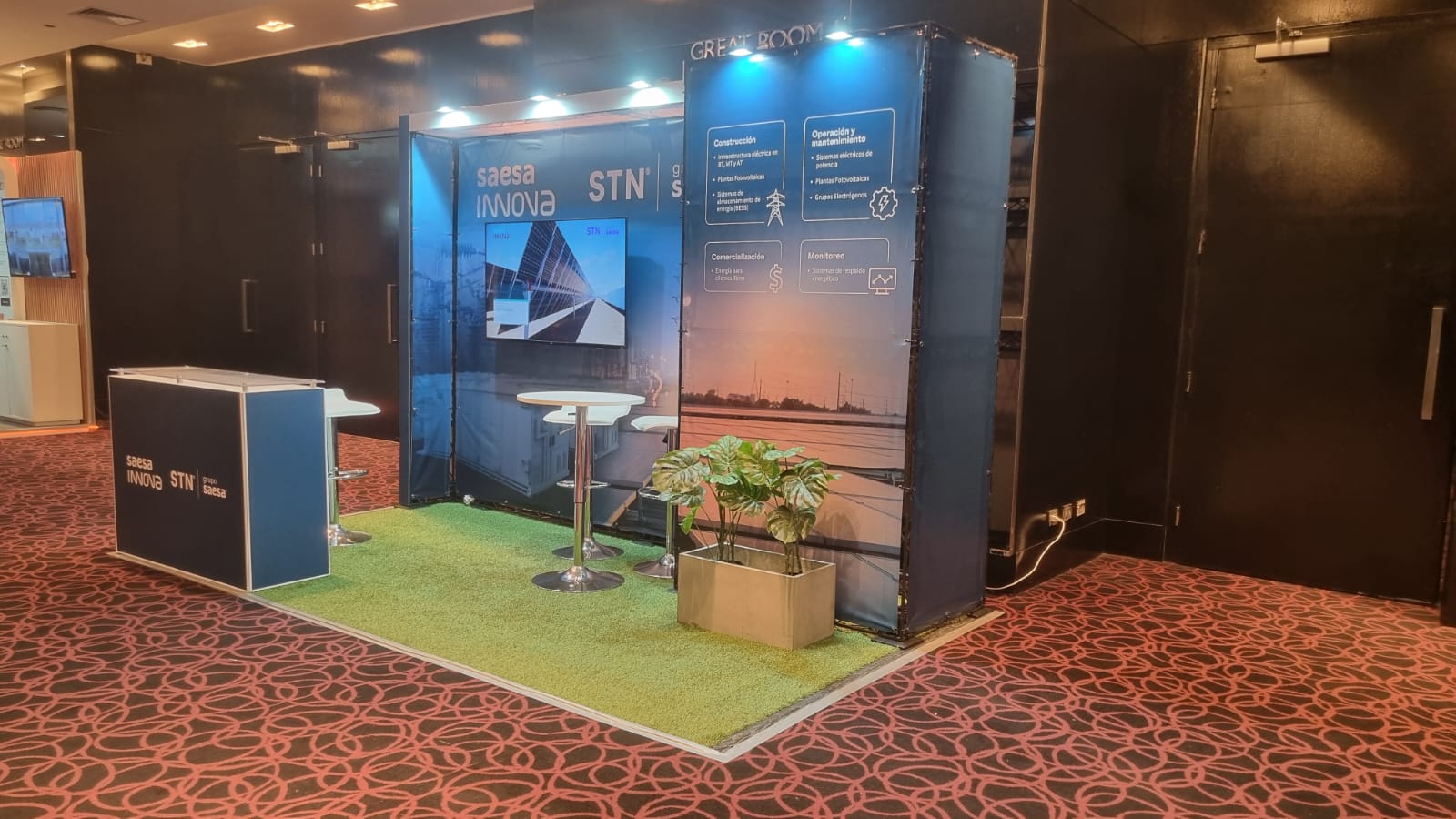 Saesa Innova Stand corporativo